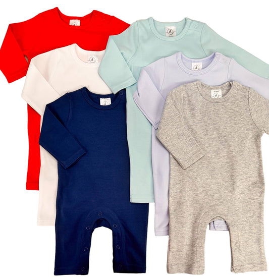 Unisex Long Sleeve Romper
