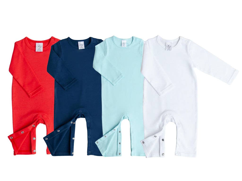 Unisex Long Sleeve Romper